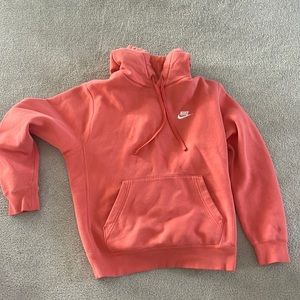 nike coral hoodie